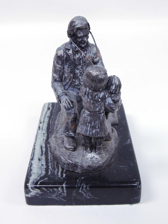 Pewter Sculpture, "Doc", Michael Ricker: 115/5000