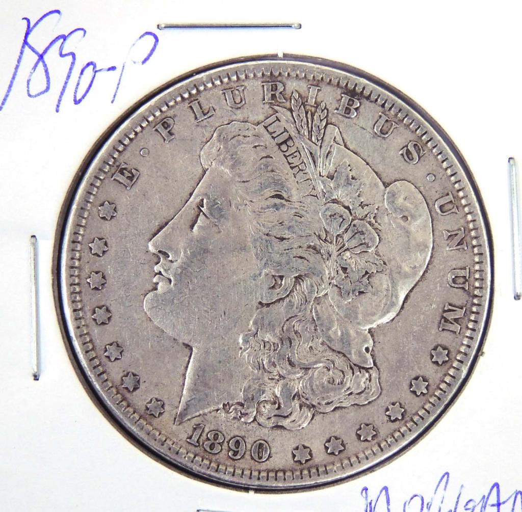 1890 Morgan Silver Dollar: 1890 Philadelphia