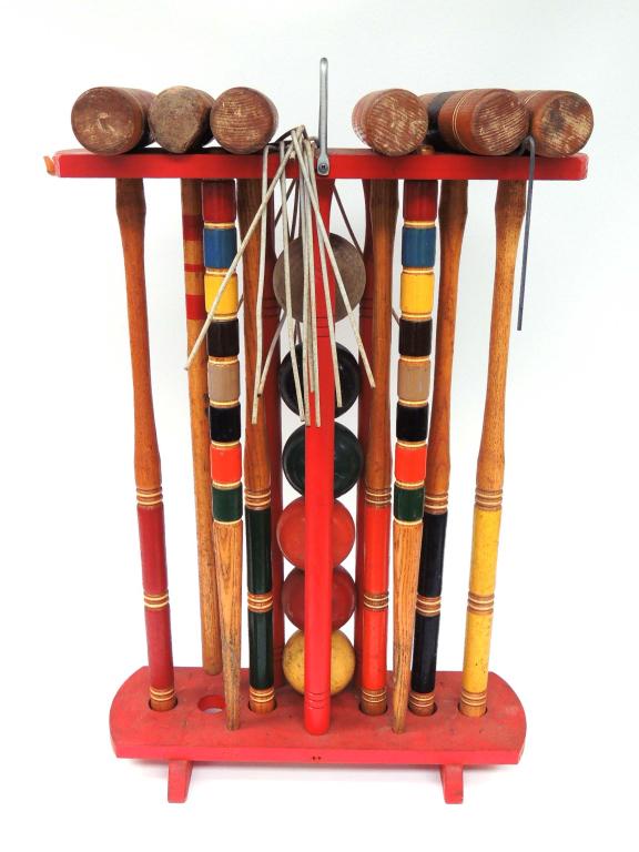 Croquet Set: Croquet Set.