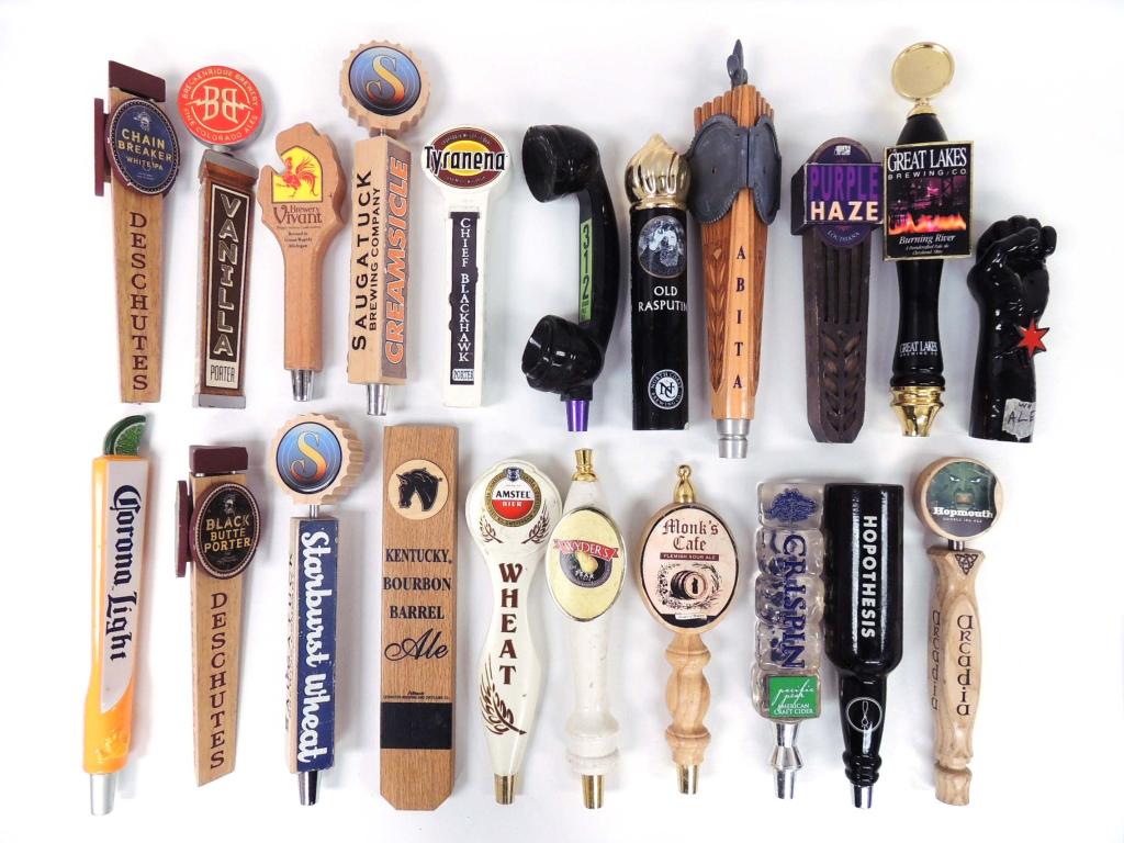 Lot of Bar Tap Handles: Total of 20