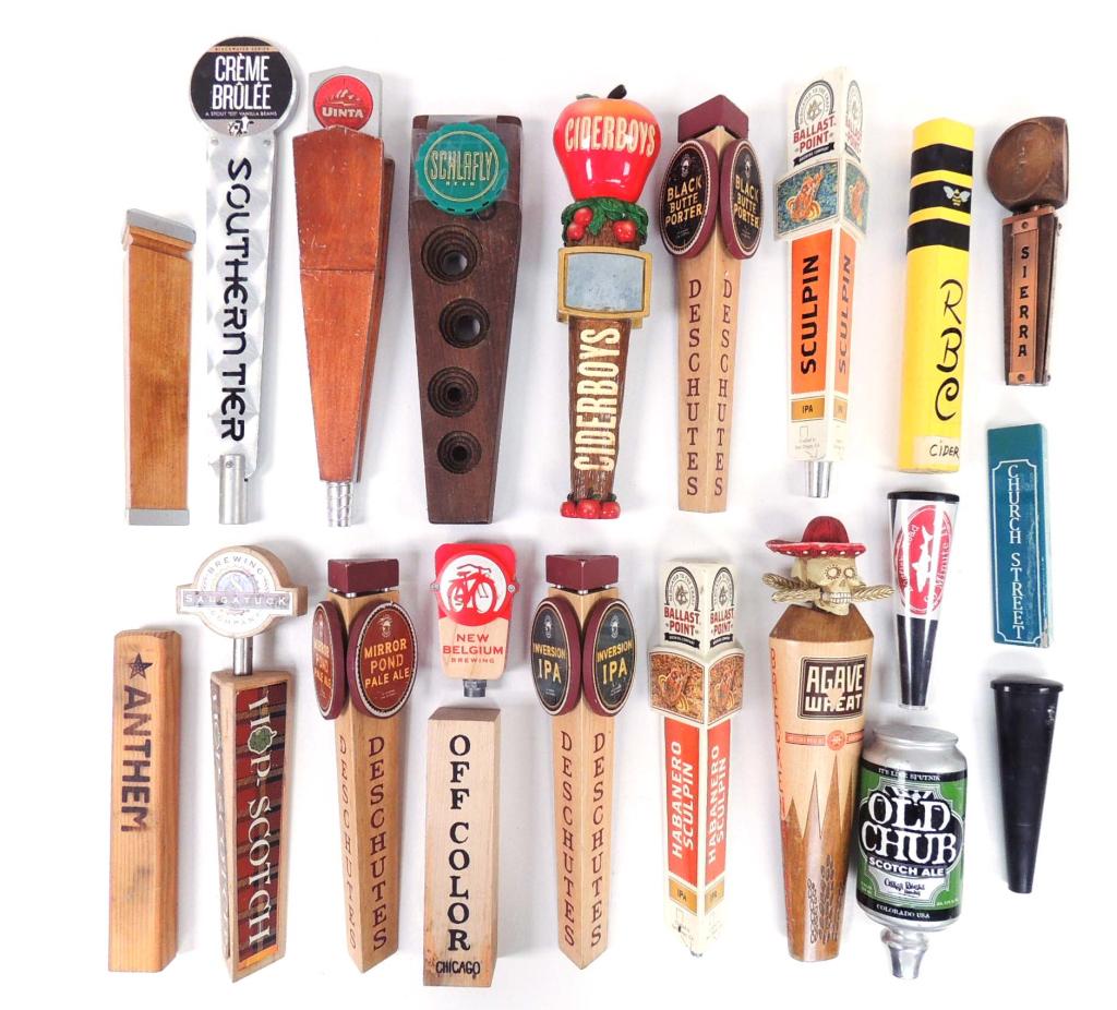 Lot of Bar Tap Handles: Total of 20