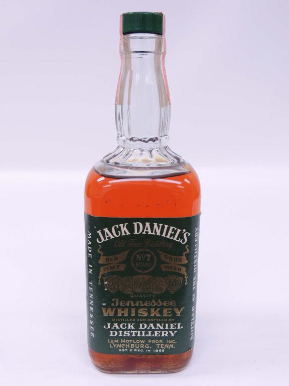 Jack Daniel's Green Label Heritage Whiskey Bottle,: Sealed. 4/5 Qt., 90 Proof