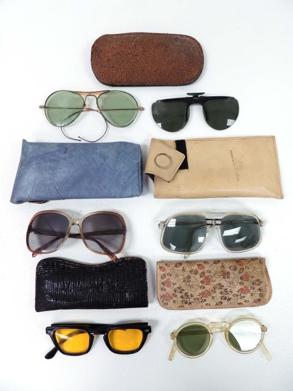 Vintage/Hipster Sunglasses (6): As-is; some condition issues.