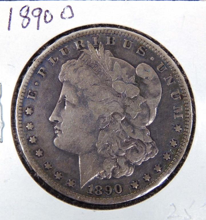 1890-o Morgan Silver Dollar (1 of 2)