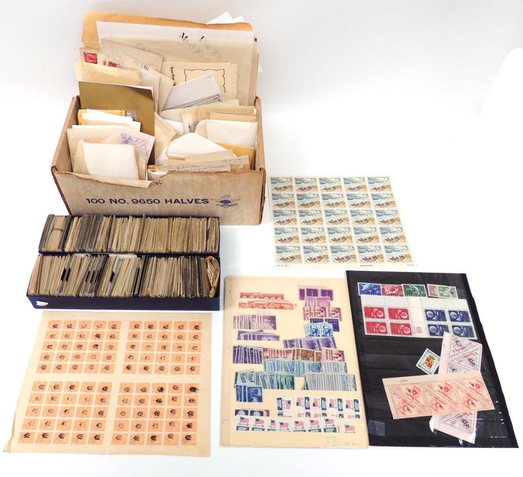 3 boxes of stamps - foreign, older, nice! (1 of 6)