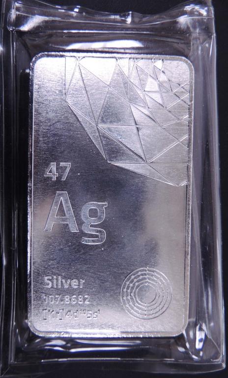 Elemetal 10 ozt. Fine Silver Bar (1 of 2)