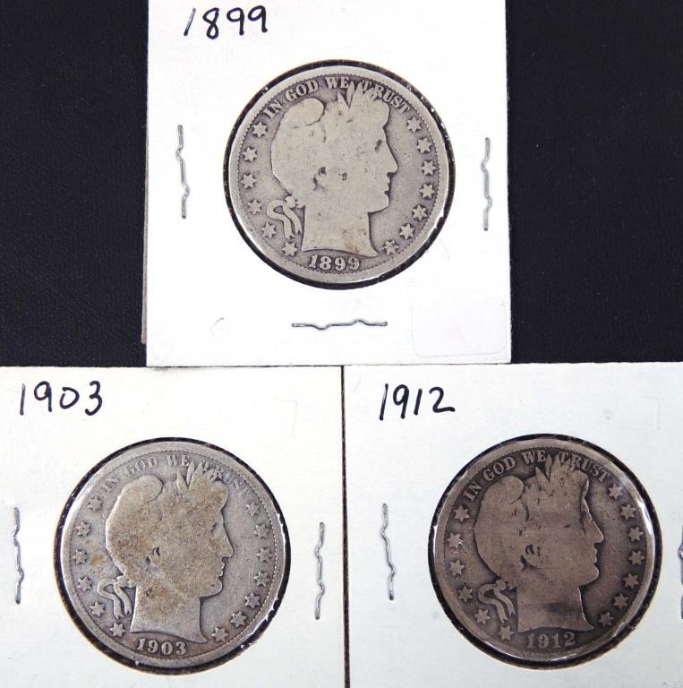 Barber Half Dollars (3) (1 of 2)