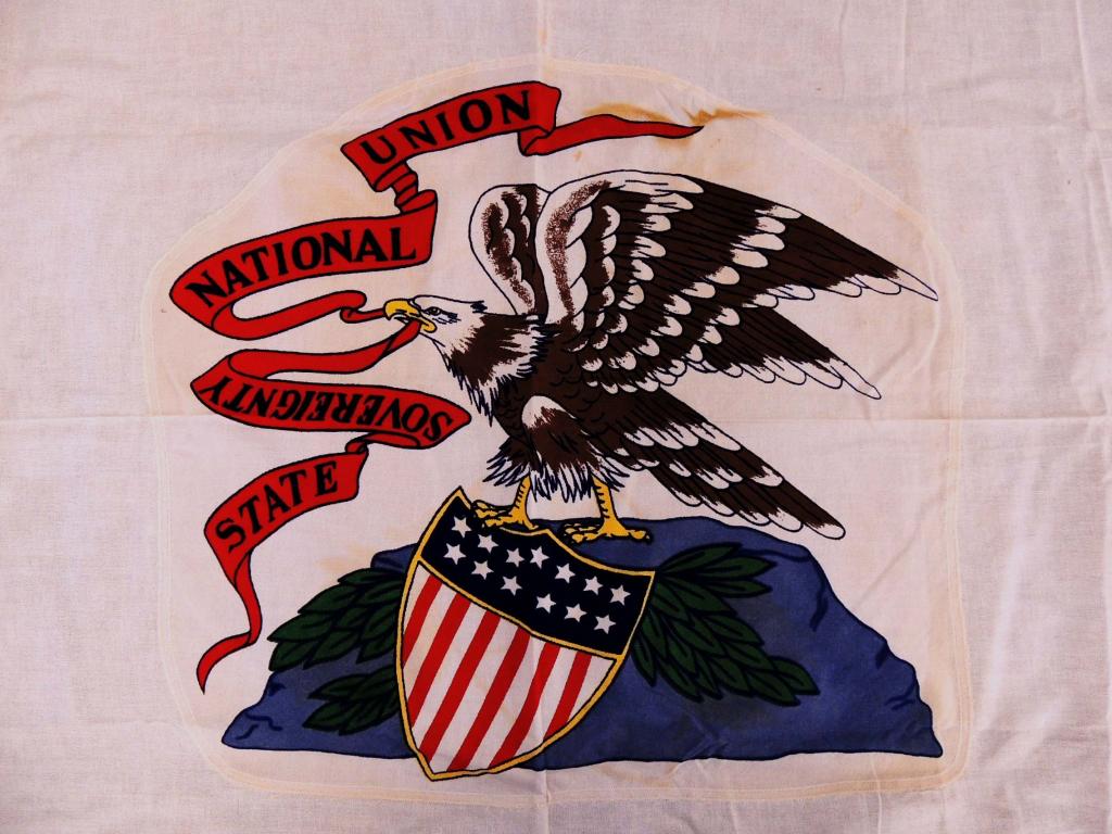 Illinois State Flag 1960's: Illinois State Flage 1960's
