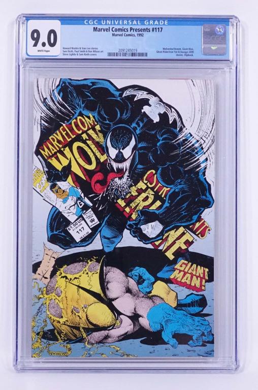 Graded Comic: Marvel Comics Presents #117: Marvel, 1992, GCG Universal Grade 9.0