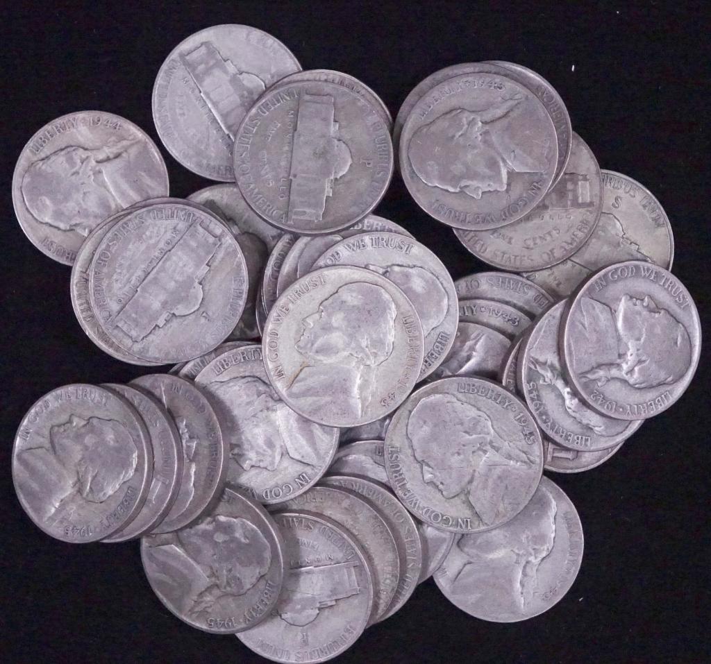 Silver War Nickels (40) (1 of 2)
