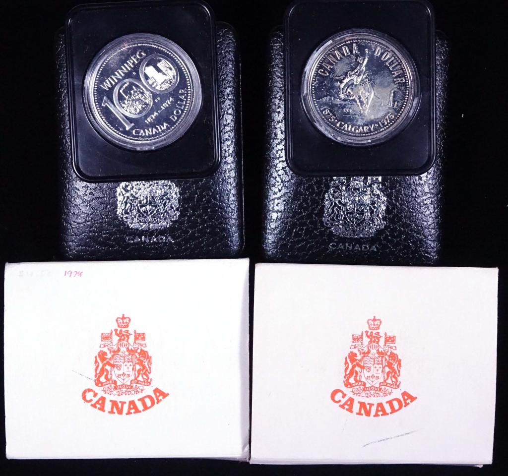Canada Silver Dollars (2) (1 of 3)