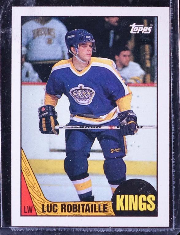 Luc Robitaille Rookie Card (1 of 2)