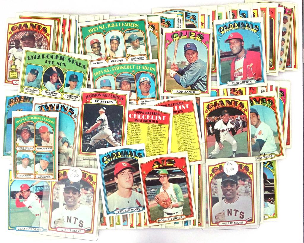 1972 Topps Baseball Cards (130) (1 of 3)