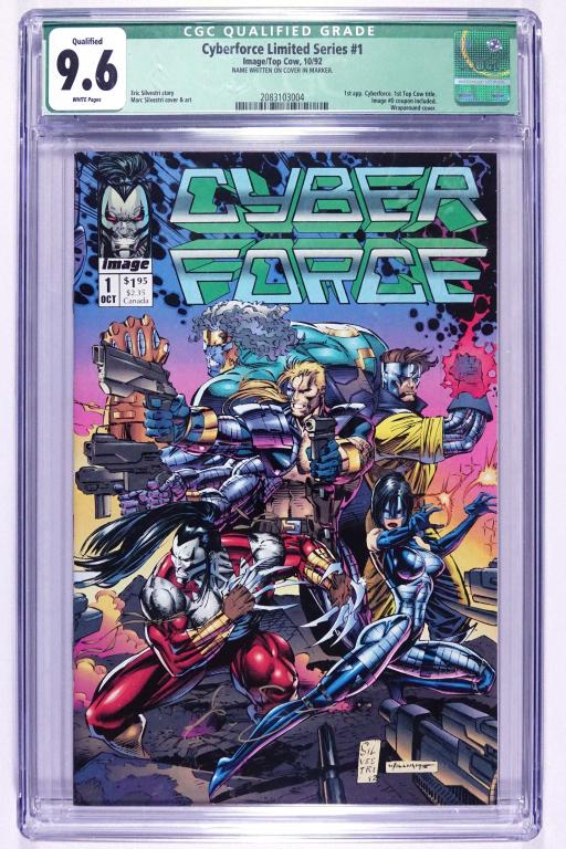 Graded Comic: Cyberforce Limited Series # 1 (1 of 2)