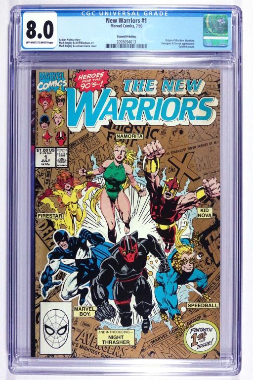 Graded Comic: The New Warriors # 1 (1 of 2)