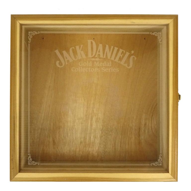 Jack Daniels Gold Medal Collector Series Disp. Box: Jack Daniels Gold Medal Collector Series display box. 14x13.5x5.5"
