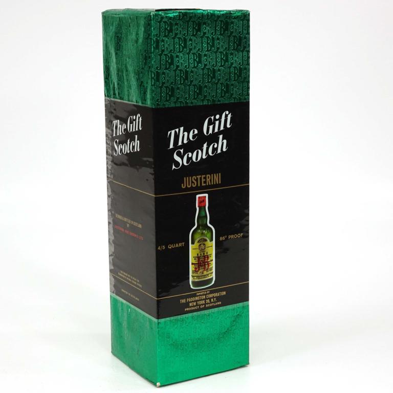 Bottle: J&B Scotch - Sealed Box: *** If shipping is needed, please call Ian at Lot 14 BEFORE bidding *** 4/5 Quart, 86 proof. If you may need shipping on bottles, you MUST talk to Ian before bidding.