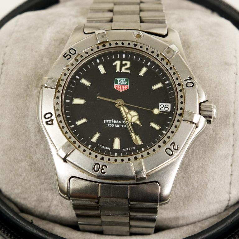 Tag Heuer Watch: #1110. With case and box.