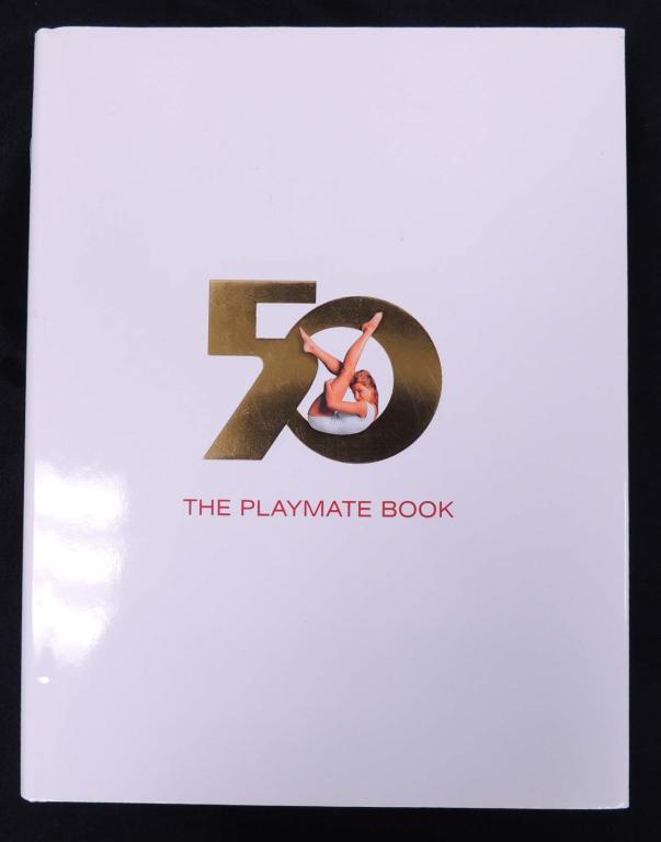 50th Anniversary Edition - Playboy Playmate Book: Coffee table size book. Consigner reports this to be in mint condition.