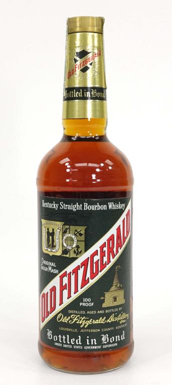 1978 Old Fitzgerald Bottled in Bond Bourbon Bottle: ***IF YOU MAY NEED SHIPPING YOU MUST CALL BEFORE BIDDING ON BOTTLES! 847-625-0555*** Bottle: 1978 Old Fitzgerald Bourbon Bottled in Bond. Great fill. Sealed.