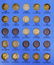 Partial Roosevelt Dime Collection (1946-76) - 2