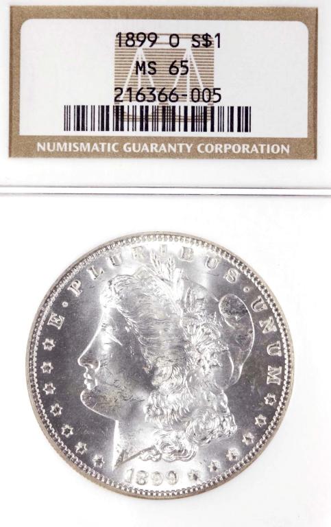 1899-o Morgan Silver Dollar (NGC MS65) (1 of 2)
