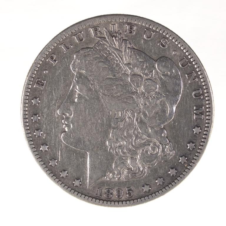 1895-s Morgan Silver Dollar (XF?) (1 of 2)