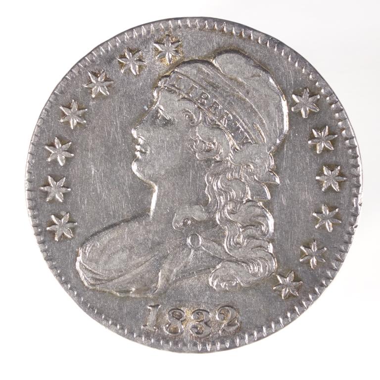 1832 Capped Bust Half Dollar - Sm Ltrs (1 of 2)
