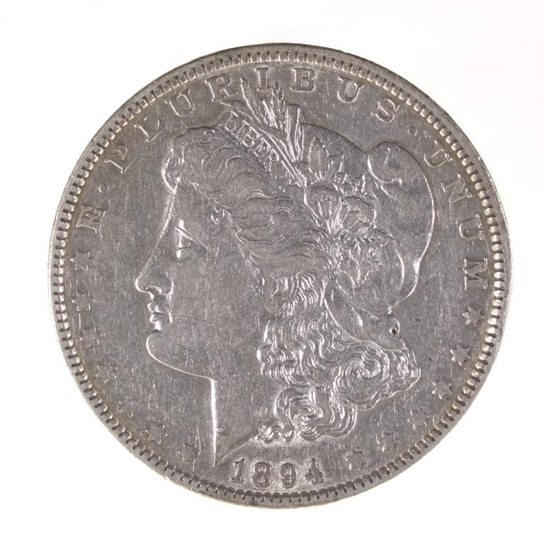 1894-o Morgan Silver Dollar (XF?) (1 of 2)