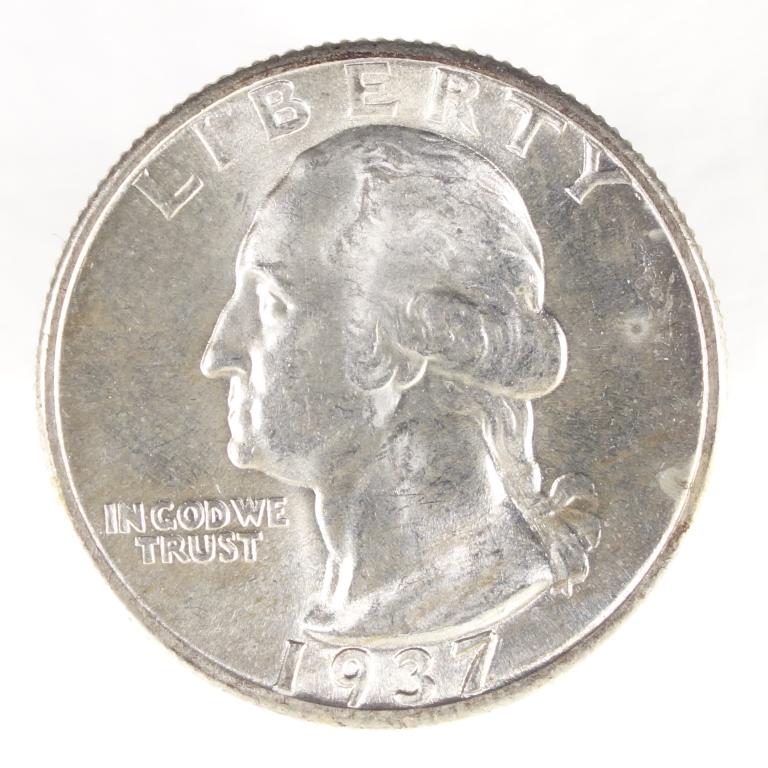 1937 Washington Quarter (Gem UNC?) (1 of 2)