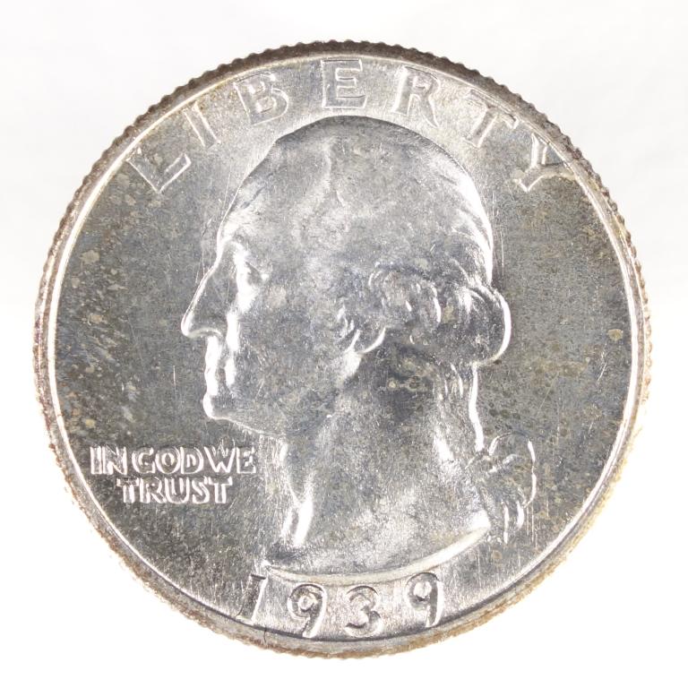 1939 Washington Quarter (UNC?) (1 of 2)