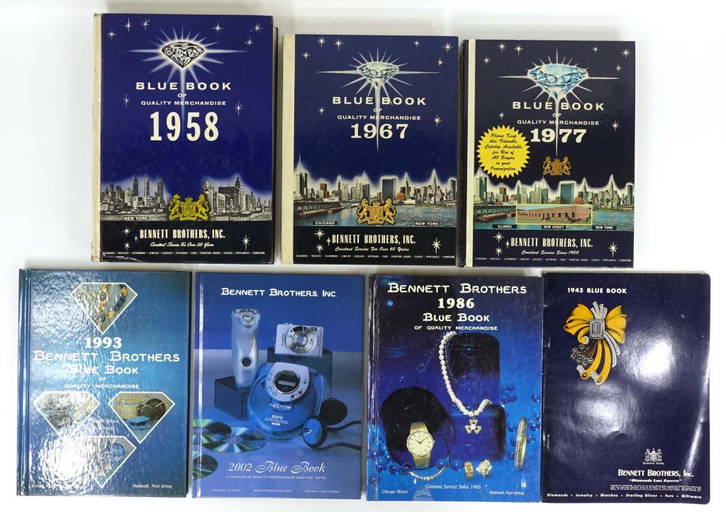 7 Decades Of Blue Book Catalogs (7)