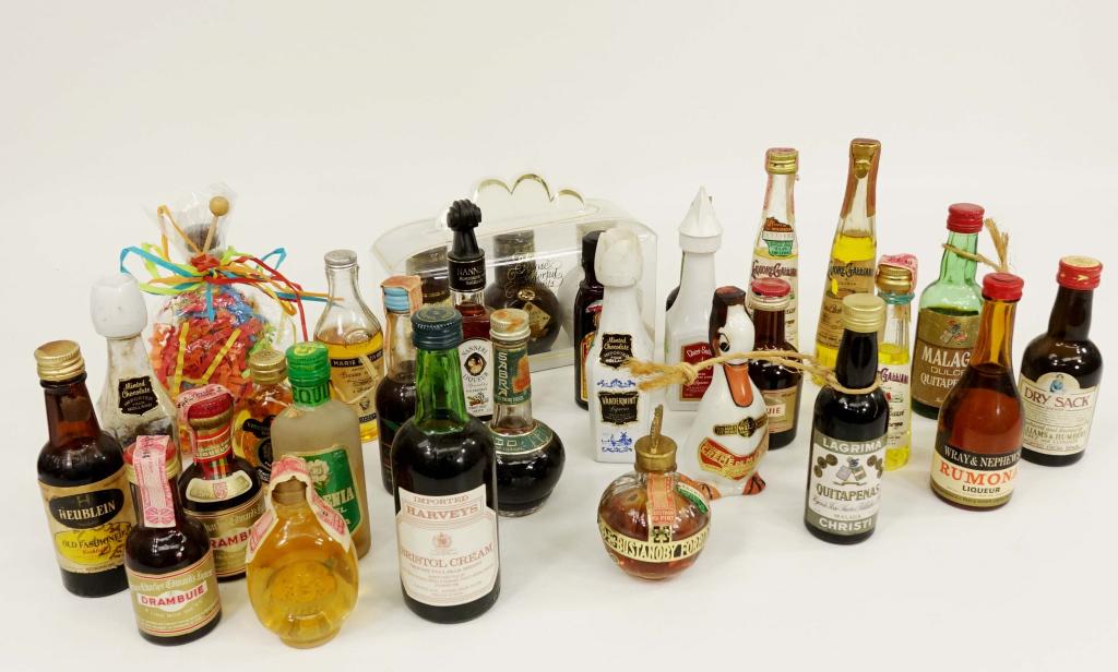 Mini Bottle Lot: LOCAL PICKUP ONLY. Liquor and cocktail bottles.