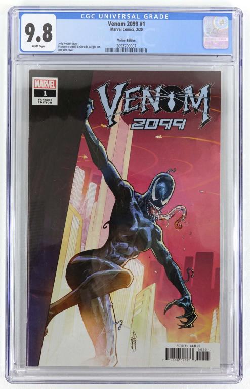 Venom 2099 #1 Comic (Variant Edition): Venom 2099 #1 Comic (Variant Edition). CGC Graded at 9.8.
