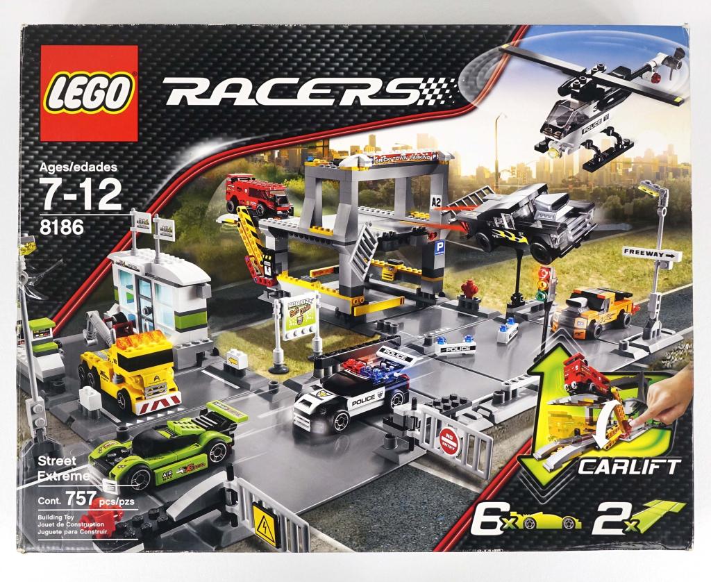 Lego Racers 8186: Box #1 is open. Others are sealed.