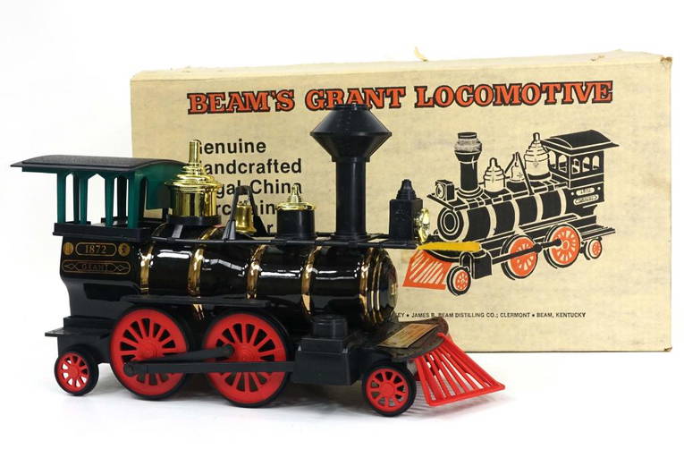 Jim Beam "beams Grant Train" Decanter