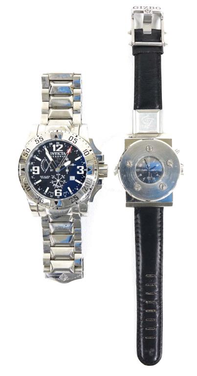 Invicta Reserve & Gizbo Lens Watches: Invicta Reserve Excursion & Gizbo Lens Watches.