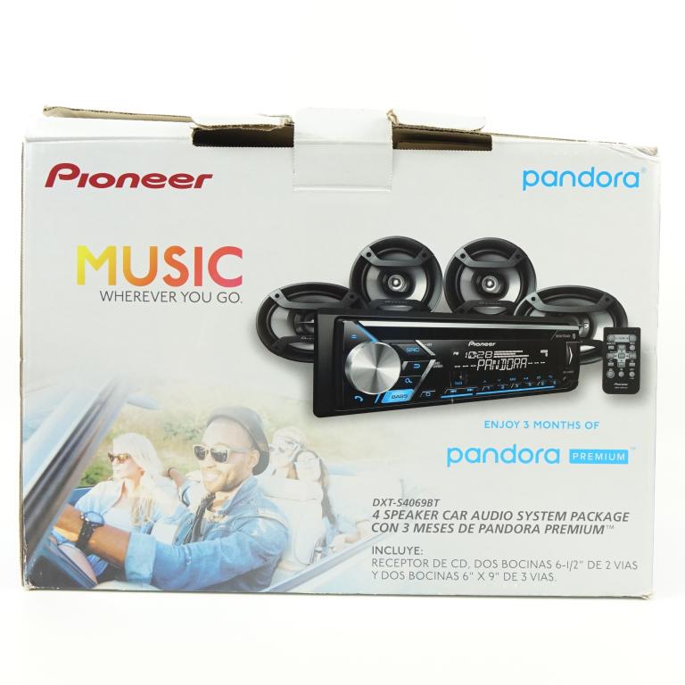 Pioneer Car Stereo Speakers: (2) 6.5" and (2) 6x9". DXT-S4069BT.