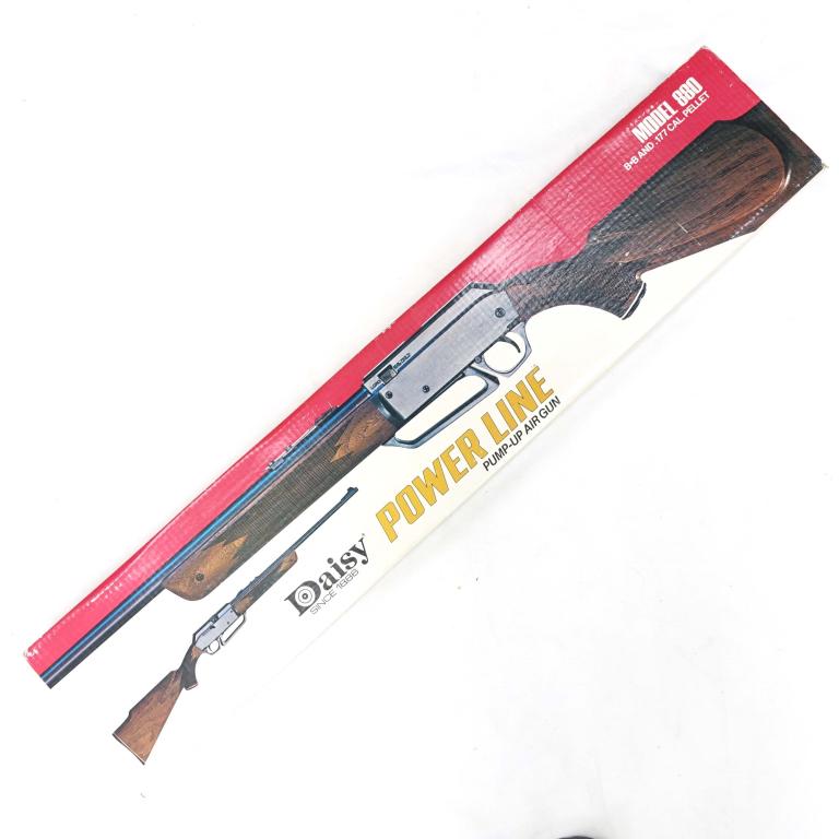 Daisy Powerline Pump Air Gun, NOS: In box with instructions.