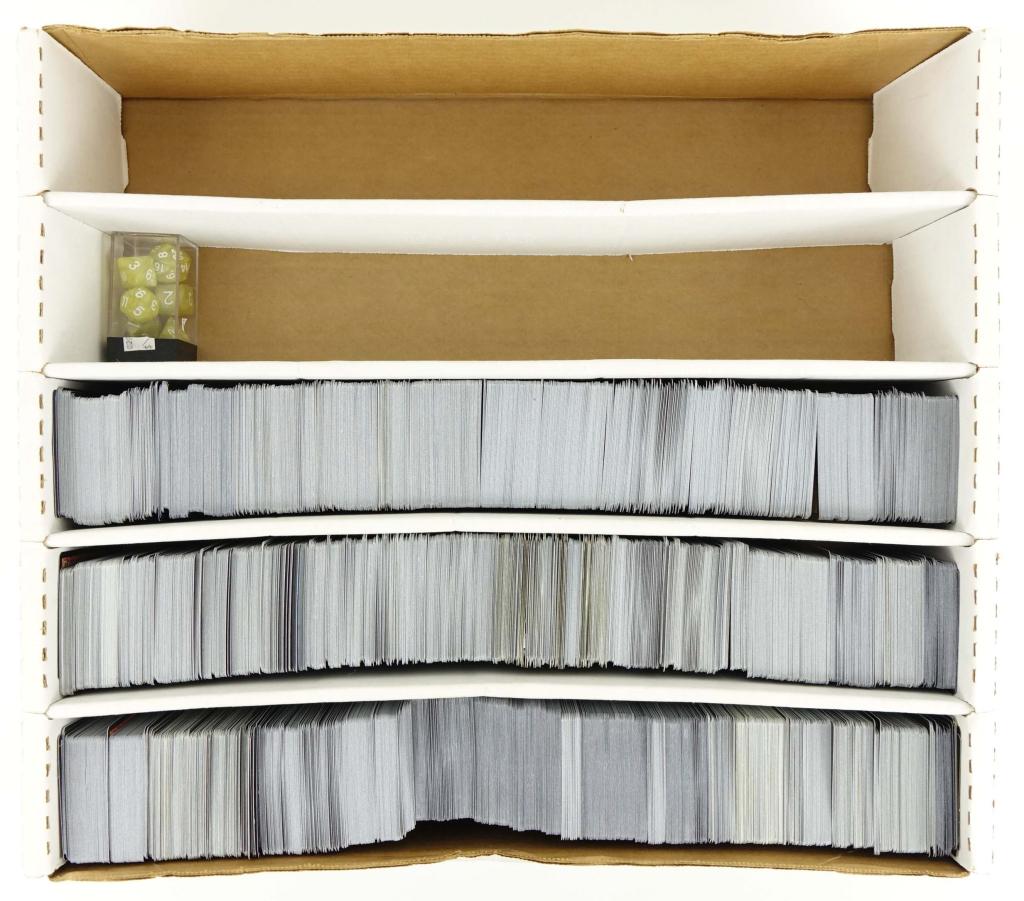 Magic: The Gathering Cards (1000s): (1000s) Of Magic: The Gathering Cards. This lot features cards ranging from the early 1990's all the way to 2020. The cards seem to be in great shape (see images).