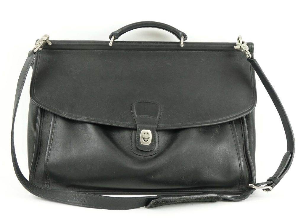 Coach Briefcase / Laptop Bag (G33-5266): Coach briefcase / laptop bag (model G33-5266). Includes original Coach literature.