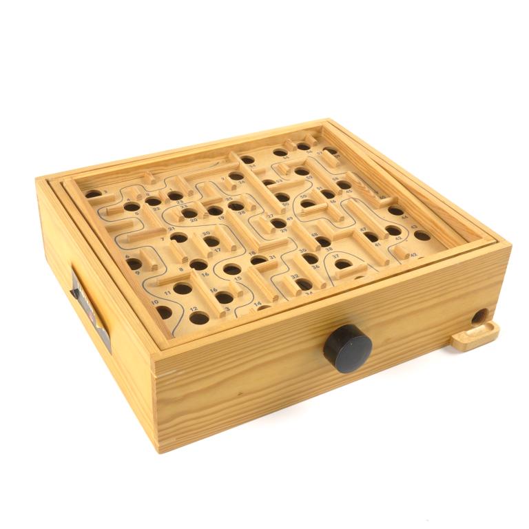 Labyrintspel Wooden Maze Game: Labyrintspel Wooden Maze Game