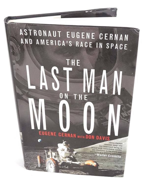 "Last Man on the Moon" Signed By Gene Cernan (1 of 4)