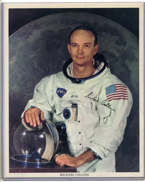 Michael Collins Signed NASA Litho (1 of 2)