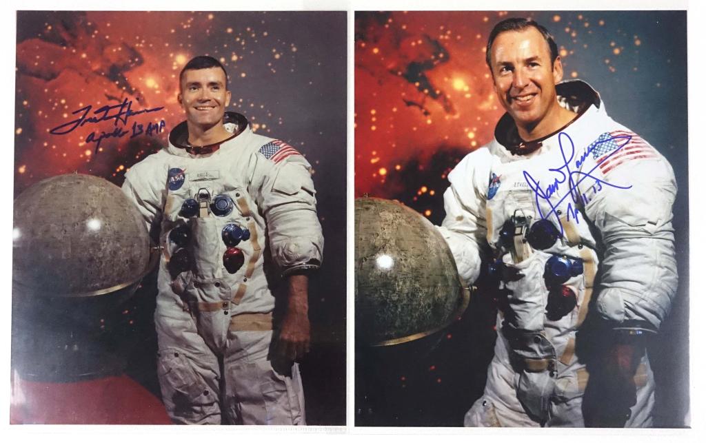 Jim Lovell & Fred Haise Signed Photos (1 of 3)