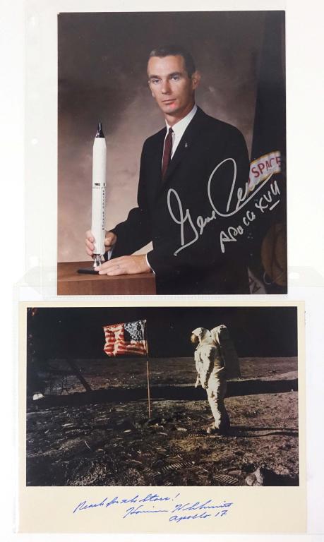 Cernan / Schmitt Signed Photos (1 of 3)