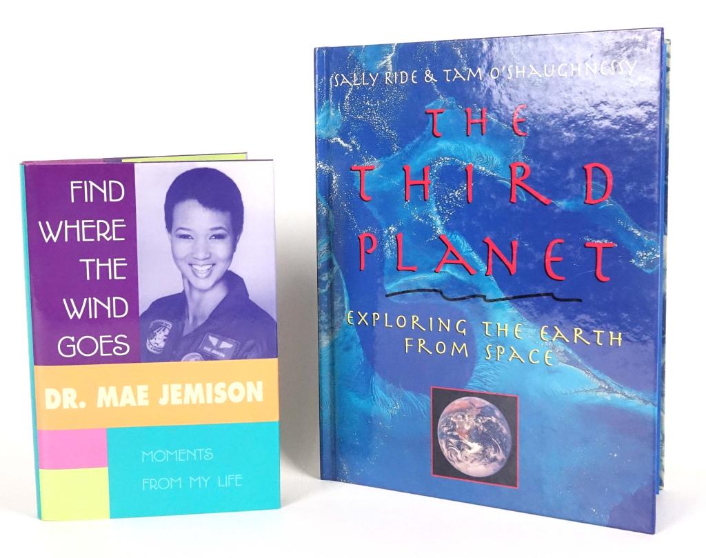 Mae Jemison & Sally Ride Signed Books (1 of 4)