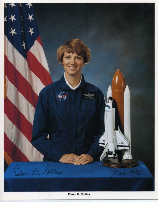 Elieen Collins Signed NASA Litho (1 of 2)