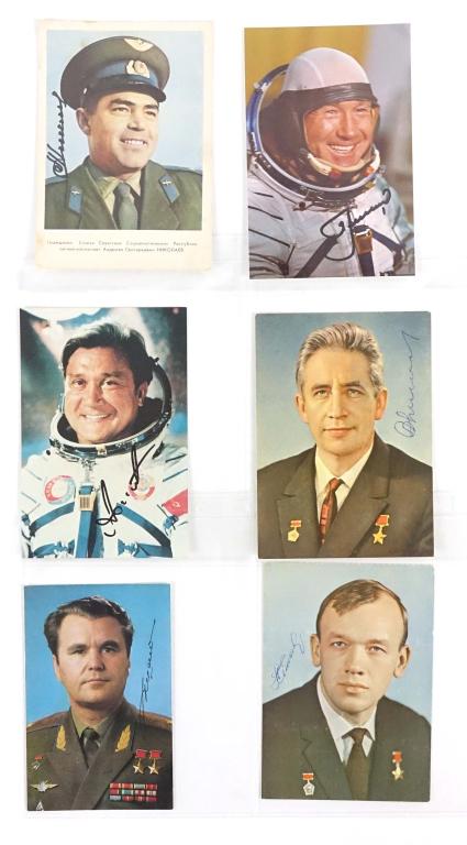 Early Cosmonaut Autographs (6) (1 of 4)