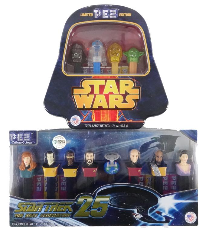 Star Wars & Star Trek: TNG Pez Dispenser Sets (1 of 4)